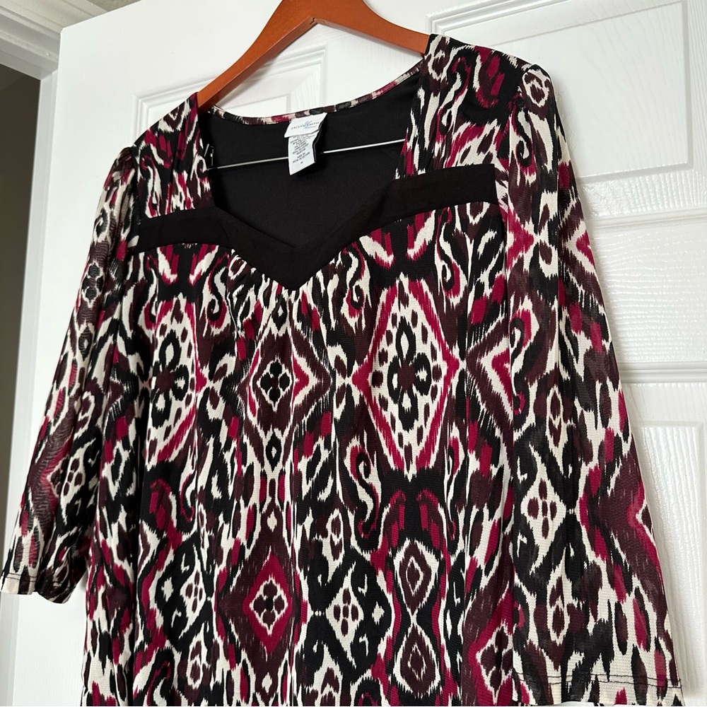 Jaclyn Smith Vintage Top Short Sleeve - Picture 3 of 6